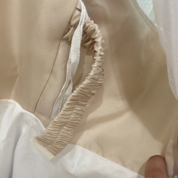 NEW White Sweetheart Lace Up Dress - Picture 17 of 17